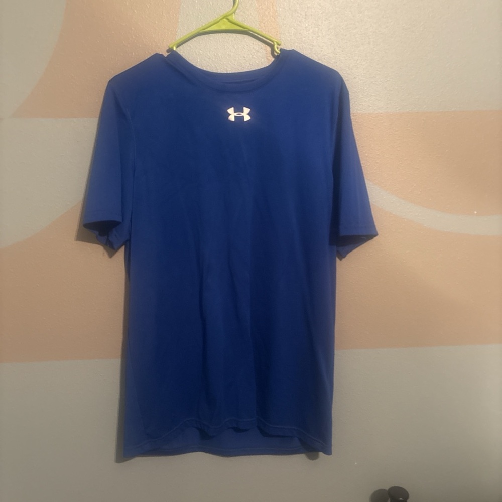 Under Armour Men's Short Sleeve Blue Tee